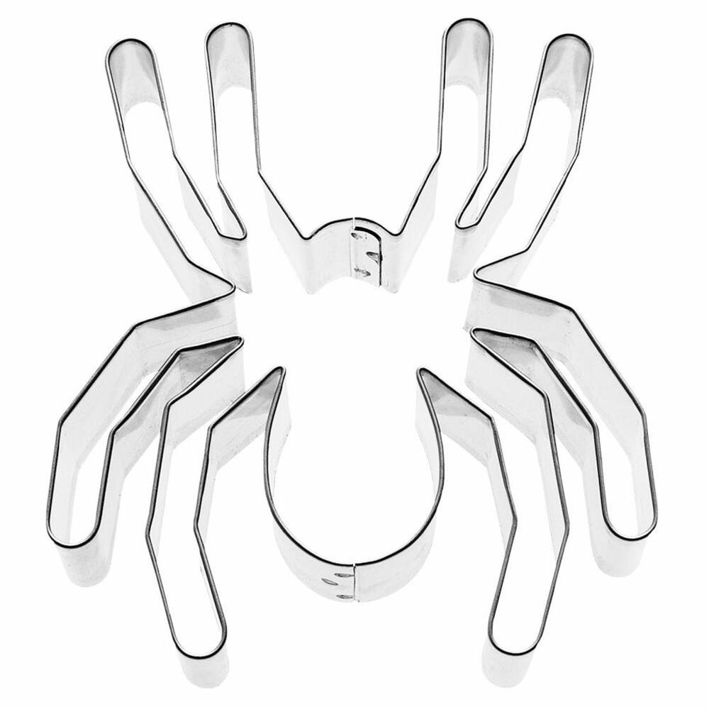 Birkmann cookie cutter spider, cookie cutter, cookie mold, biscuit, cookies, stainless steel, 9 cm, 196681