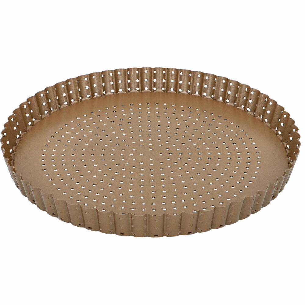 Birkmann Laib & Seele Quiche- & Tarteform, Quicheform, Backform, Kuchenbackform, Karbonstahl, Ø 30 cm, 210561