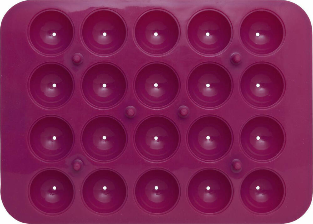 Birkmann CakePop-Baker Round, Cake Pan, Cake Mold, Baking Accessories, Silicone, Ø 3.5 cm, 250697
