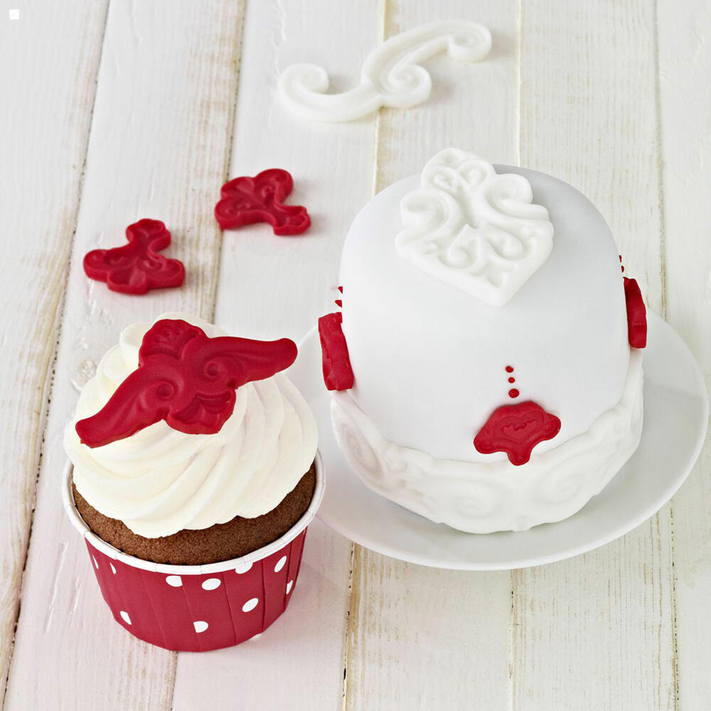 Birkmann Reliefform Ornaments, Relief Form, Baking Mould, Baking Accessories, Silicone, 21 cm, 254145