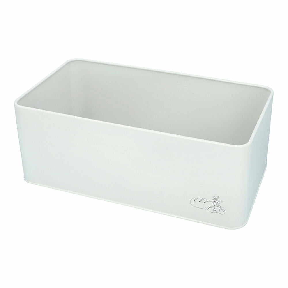 Birkmann Laib & Seele Brotkasten, mit Deckel, Brot Kasen, Brotbox, Brotbehälter, Metall / Bambus, 33 x 18 x 13 cm, 310209