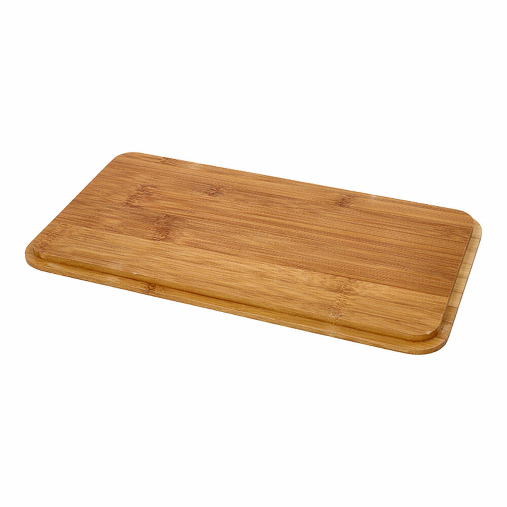 Birkmann Laib & Seele Brotkasten, mit Deckel, Brot Kasen, Brotbox, Brotbehälter, Metall / Bambus, 33 x 18 x 13 cm, 310209