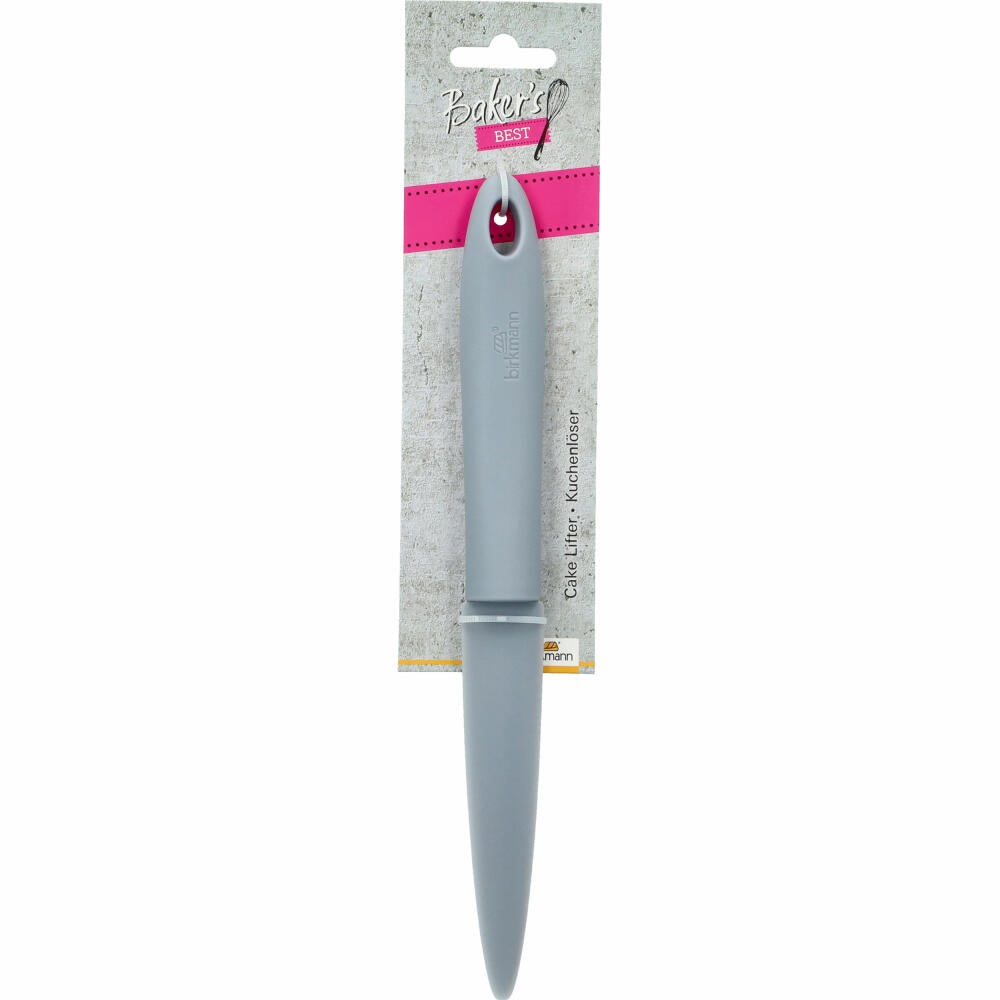 Birkmann Bakers Best Kuchenlöser, Tortenlöser, Kuchentrenner, Kunststoff, Grau, 25 cm, 424388