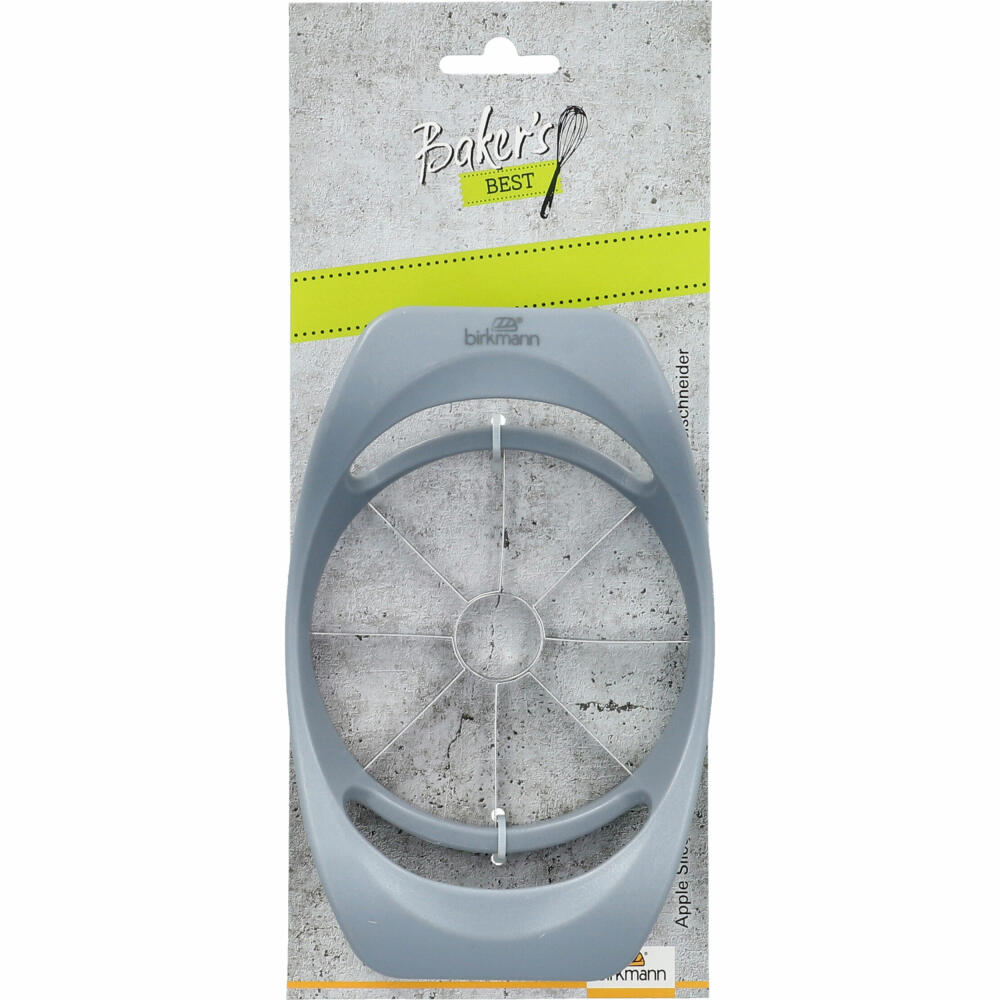 Birkmann Bakers Best Apfelschneider, Apfelteiler, Apfelentkerner, Edelstahl / Kunststoff, 18 cm, 424463