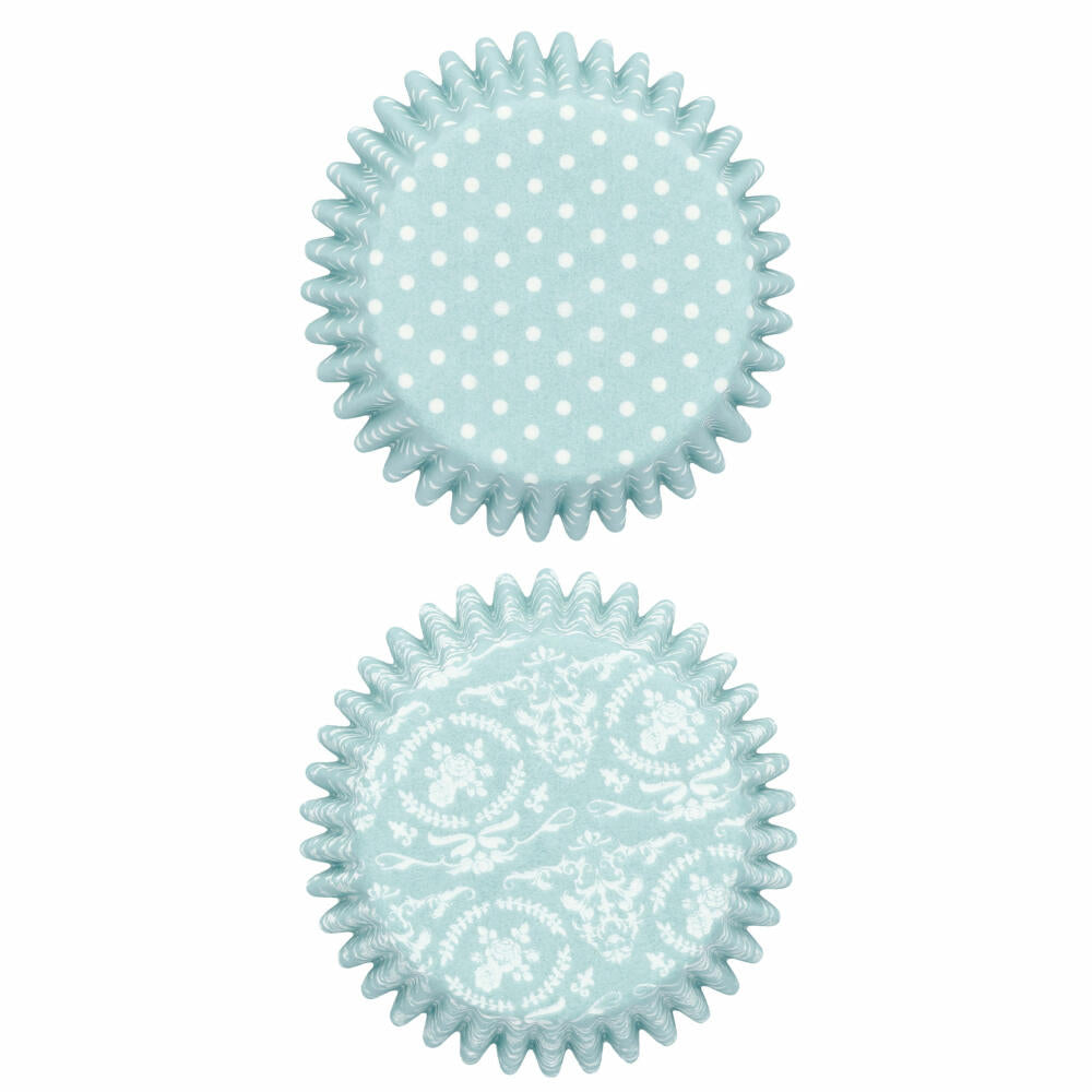 Birkmann Papierbackförmchen, 100 Stück, Backförmchen, Muffinbackform, Muffinform, Flower Ornament, Ø 7 cm, 444751