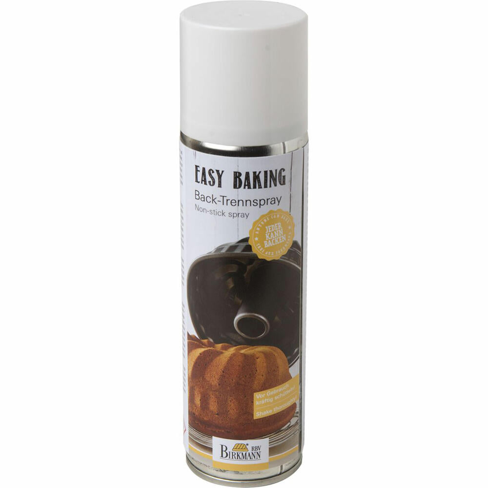 Birkmann Easy Baking Back-Trennspray, Trennfett, Backtrennmittel, Backmittel, 200 ml, 540323