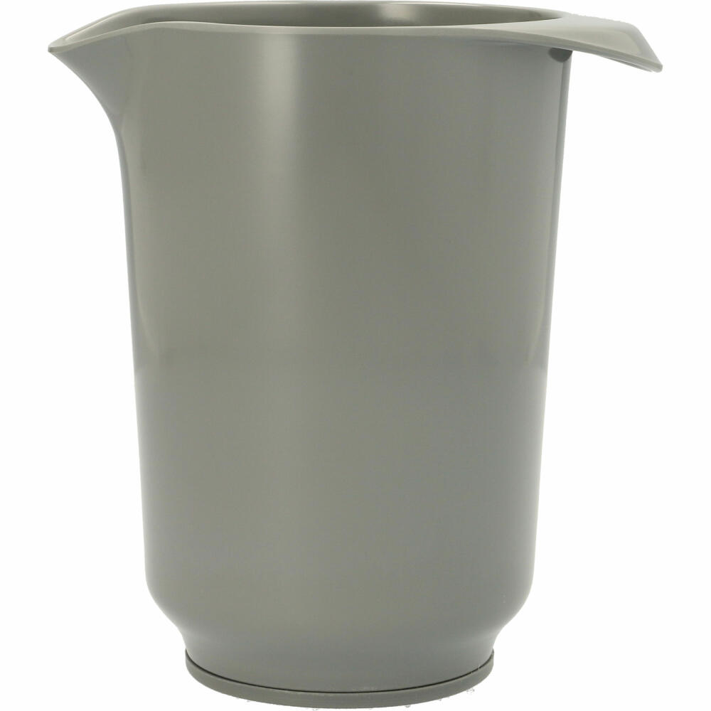 Birkmann Colour Bowl Rührbecher, Rühr Becher, Rührschüssel, Melaminharz, Grau, 1 L, 708082