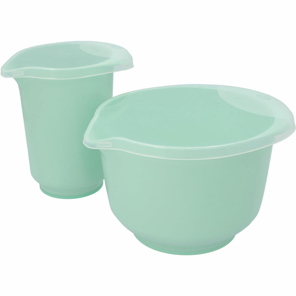 Birkmann Colour Bowl Lid for Mixing and Serving Cup 1 L, Fresh-Keeping Lid, PP, Transparent, 708501