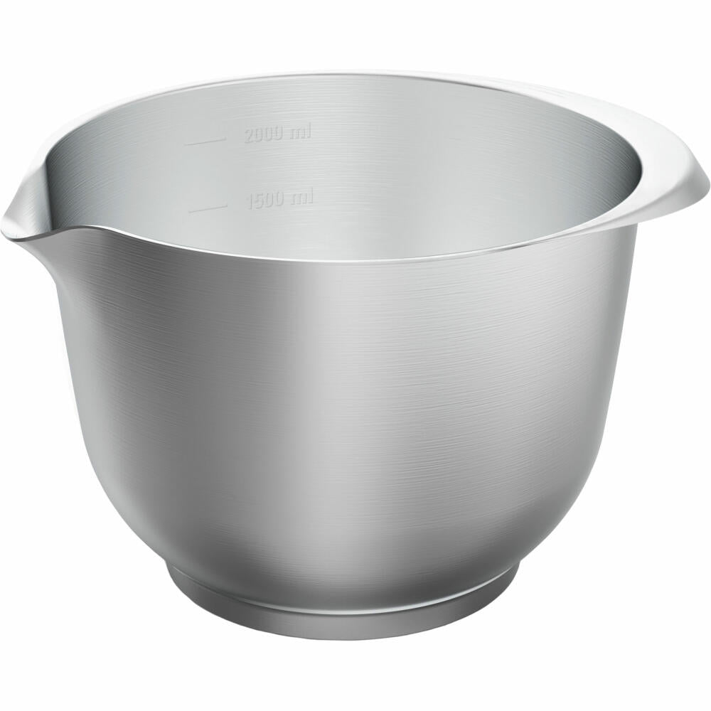 Birkmann Premium Baking Mixing and Serving Bowl, Mixing Bowl, Bowl, Stainless Steel, 2 L, 708587