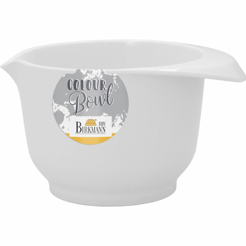 Birkmann Colour Bowl mixing and serving bowl, mixing bowl, bowl, melamine resin, white, 500 ml, 708624