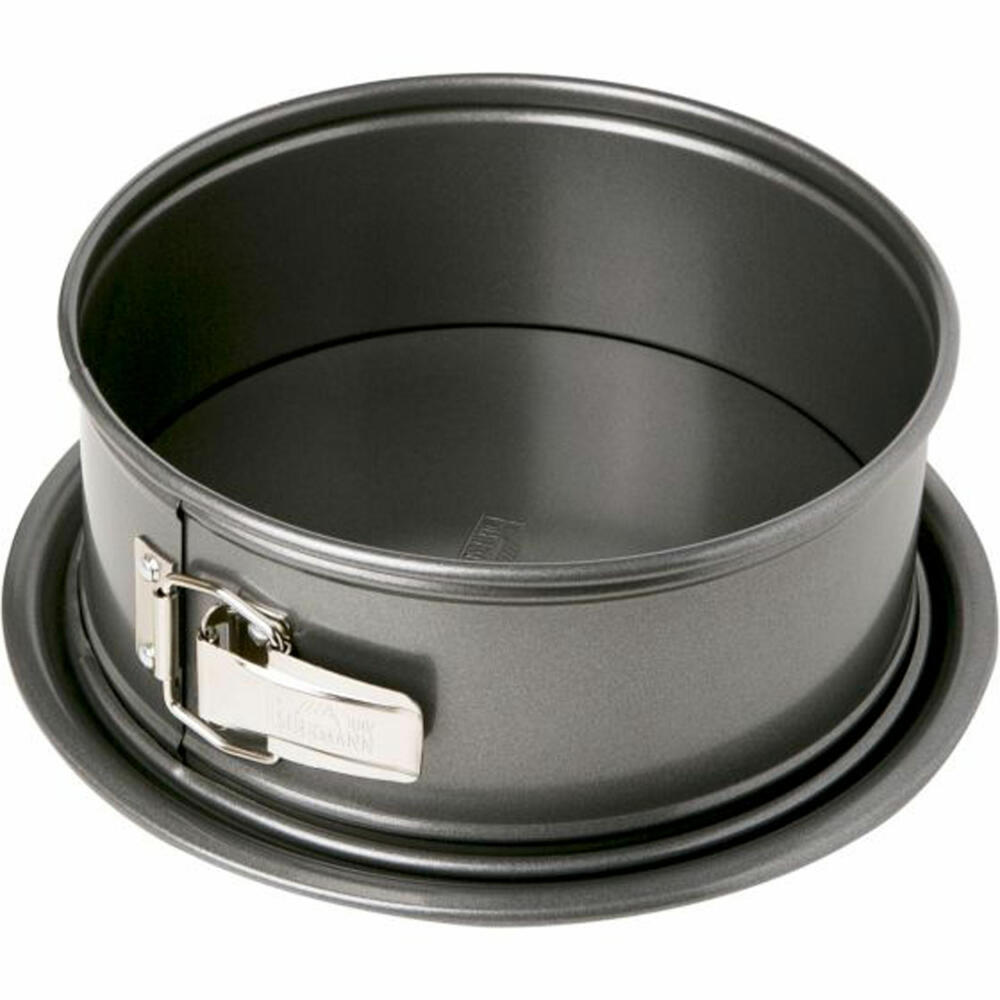 Birkmann Easy Baking Springform mit Einem Boden, Spring Form, Kuchenform, Servierboden, Anithaft, 20 cm, 881013