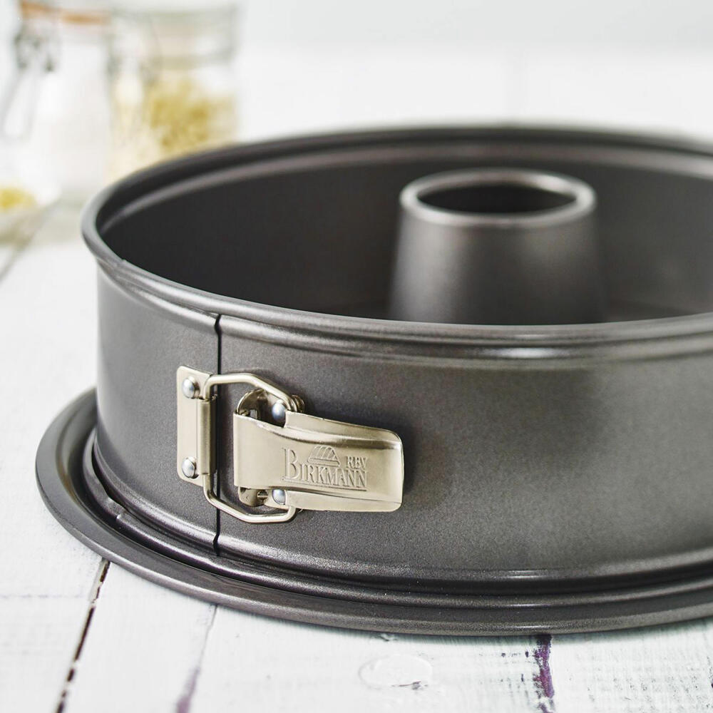 Birkmann Easy Baking Springform pan with two bases, spring form, cake pan, serving base, non-stick, 26 cm, 881044