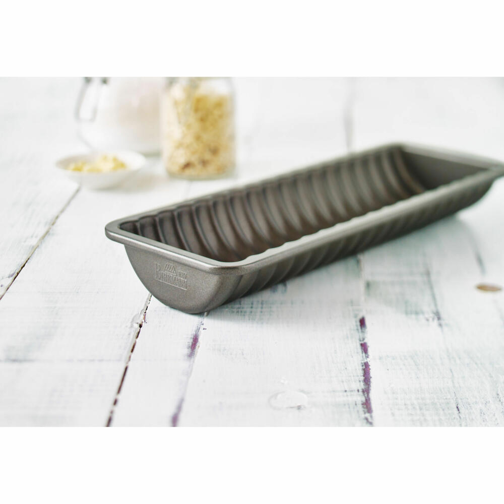 Birkmann Easy Baking Venison Loin Mold, Venison Loin Mold, Cake Mold, Baking Mold, Carbon Steel, 30 cm, 881129
