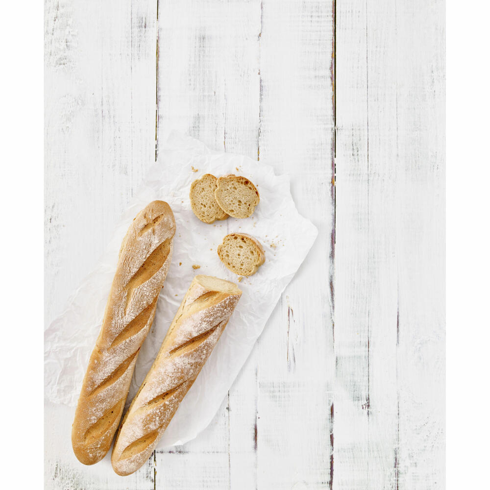 Birkmann Easy Baking Baguette Tray, Baguette Tray, Baking Tray, Baking Accessories, Carbon Steel, 38.5 x 28 cm, 881181