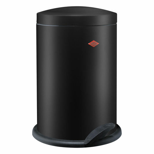 Wesco Abfallsammler 116, Mülleimer, Abfalleimer, Stahlblech, Schwarz matt, 13 L, 116212-73