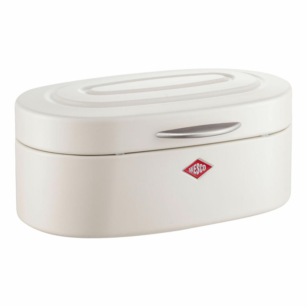 Wesco Single Elly bread bin, bread box, bread container, storage, sheet steel, metal, sand matt, 236101-87