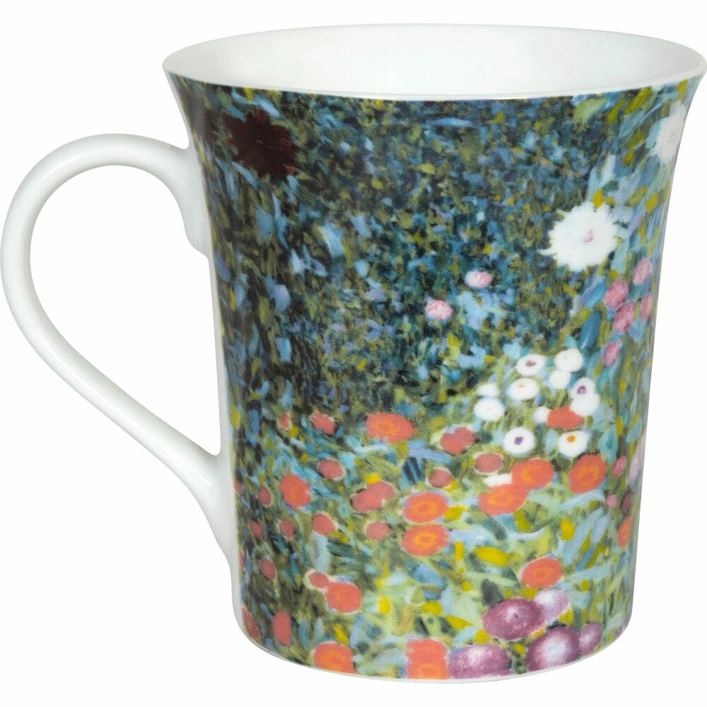 Könitz Les Fleurs Klimt mug, Jardin de Ferme, cup, coffee cup, porcelain, Les Fleurs Klimt, 410 ml, 11 1 100 0688