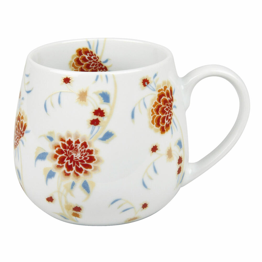 Könitz Beautiful She Says Kuschelbecher, Becher, Tasse, Kaffeetasse, Porzellan, Blumen, 420 ml, 11 1 143 0335