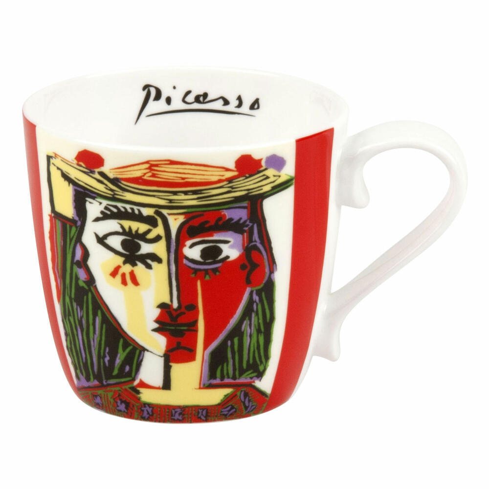 Könitz Picasso Femme Au Chapeau Mug, Cup, Coffee Cup, Bone China, Woman with Hat, 415 ml, 11 2 057 1991