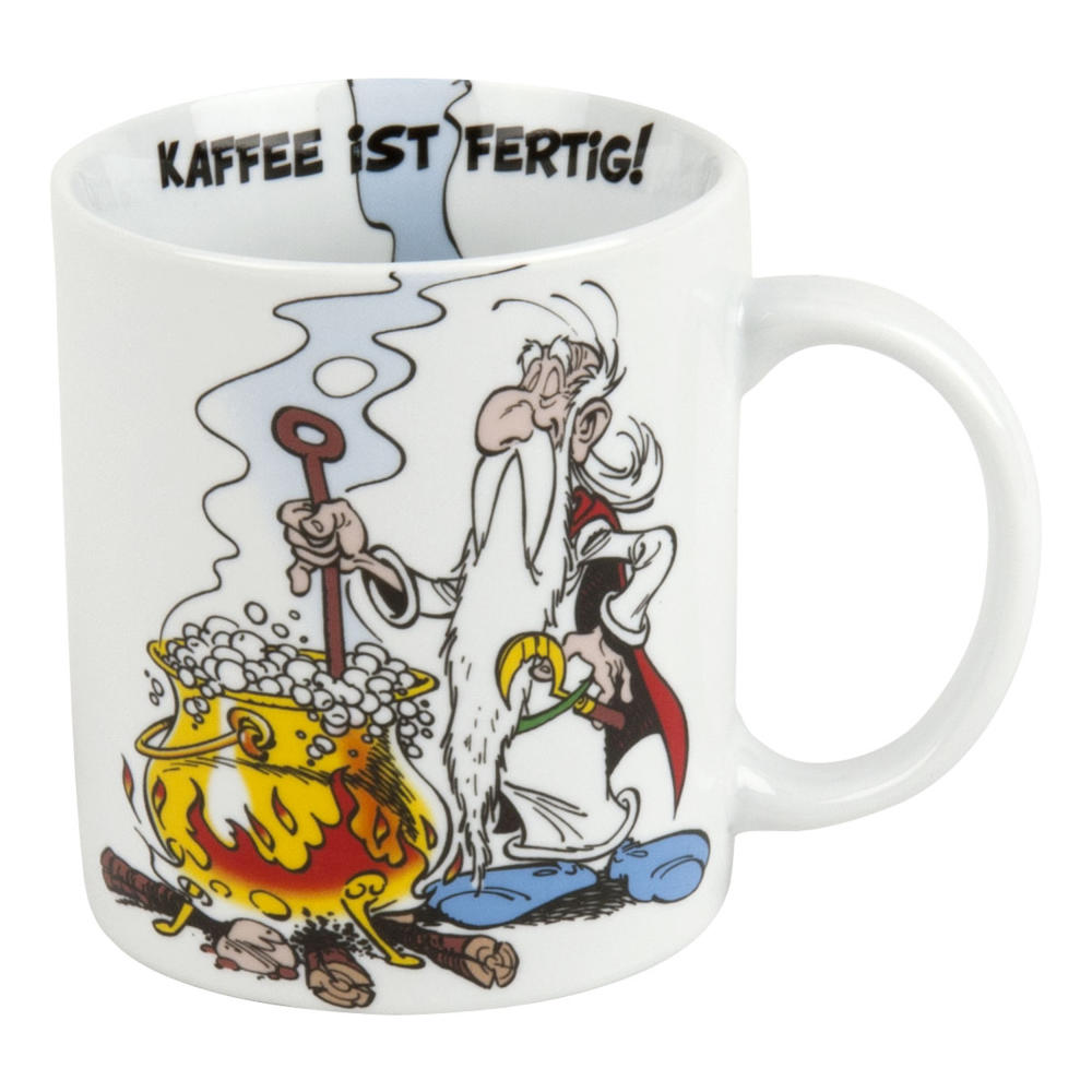 Könitz Asterix Kaffee ist fertig Becher, Kaffeebecher, Kaffeetasse, Teetasse, 300ml, 1110022055