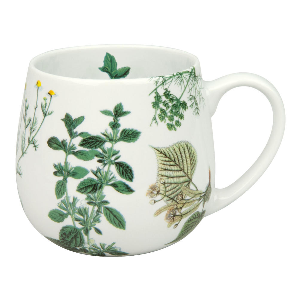 Könitz My Favourite Tea Herbs Cuddle Mug, Mug, Cup, Coffee Cup, Bone China, 420 ml, 11 7 343 2135