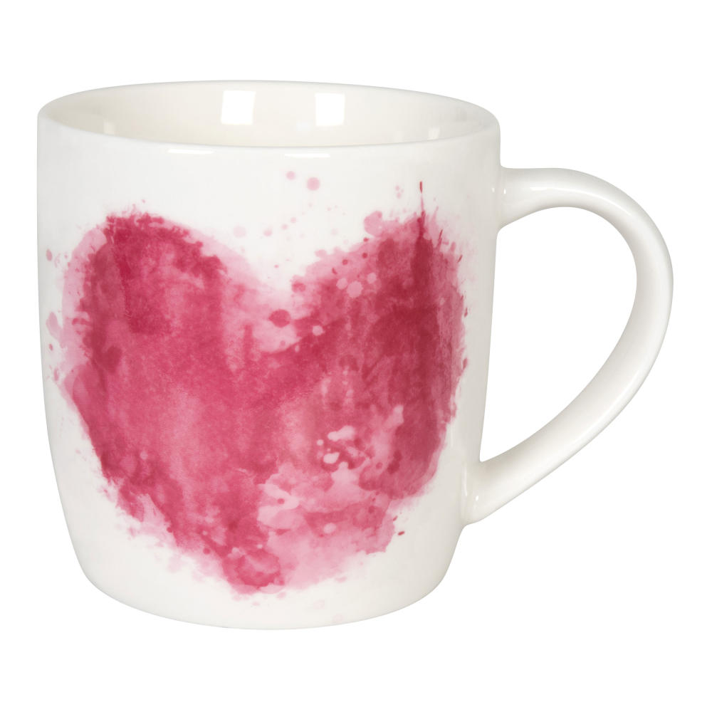 Könitz Becher Herzensangelegenheit, Kaffeebecher, Tasse, Kaffeetasse, Bone China, 350 ml, 11 7 275 2597