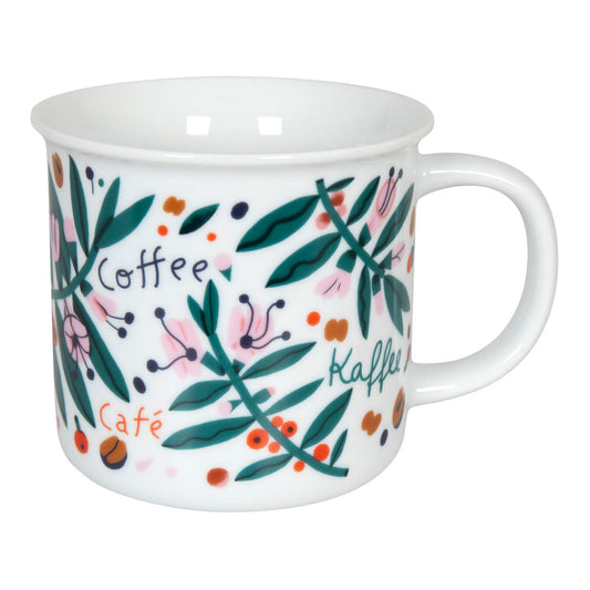Könitz Becher Julia Kluge - Coffee, Kaffeebecher, Tasse, Kaffeetasse, Porzellan, 380 ml, 11 1 971 2612