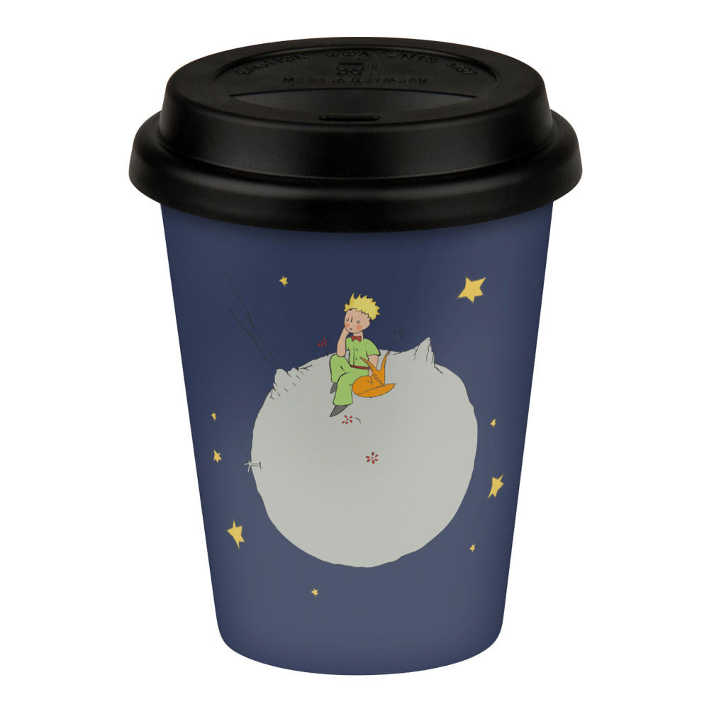 Könitz Coffee-To-Go Becher Kleiner Prinz, Kaffeebecher, Becher, Tasse, Porzellan, 380 ml, 11 5 162 2633