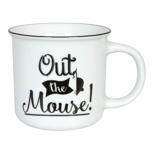 Könitz Becher DEnglish out the mouse, coffee mug, cup, coffee cup, porcelain, 380 ml, 11 1 971 2644