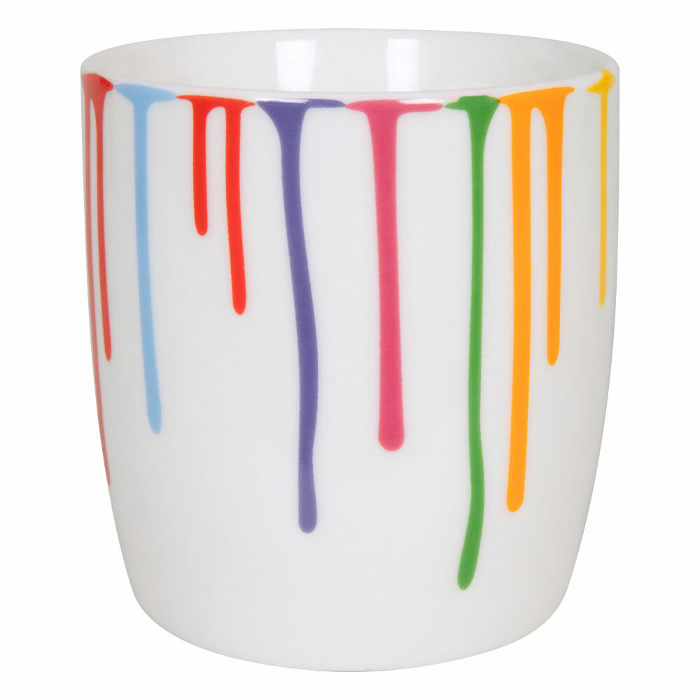 Könitz Mug KCB 275 Rainbowdrops, Cup, Bone China, 350 ml, 11 7 275 2649