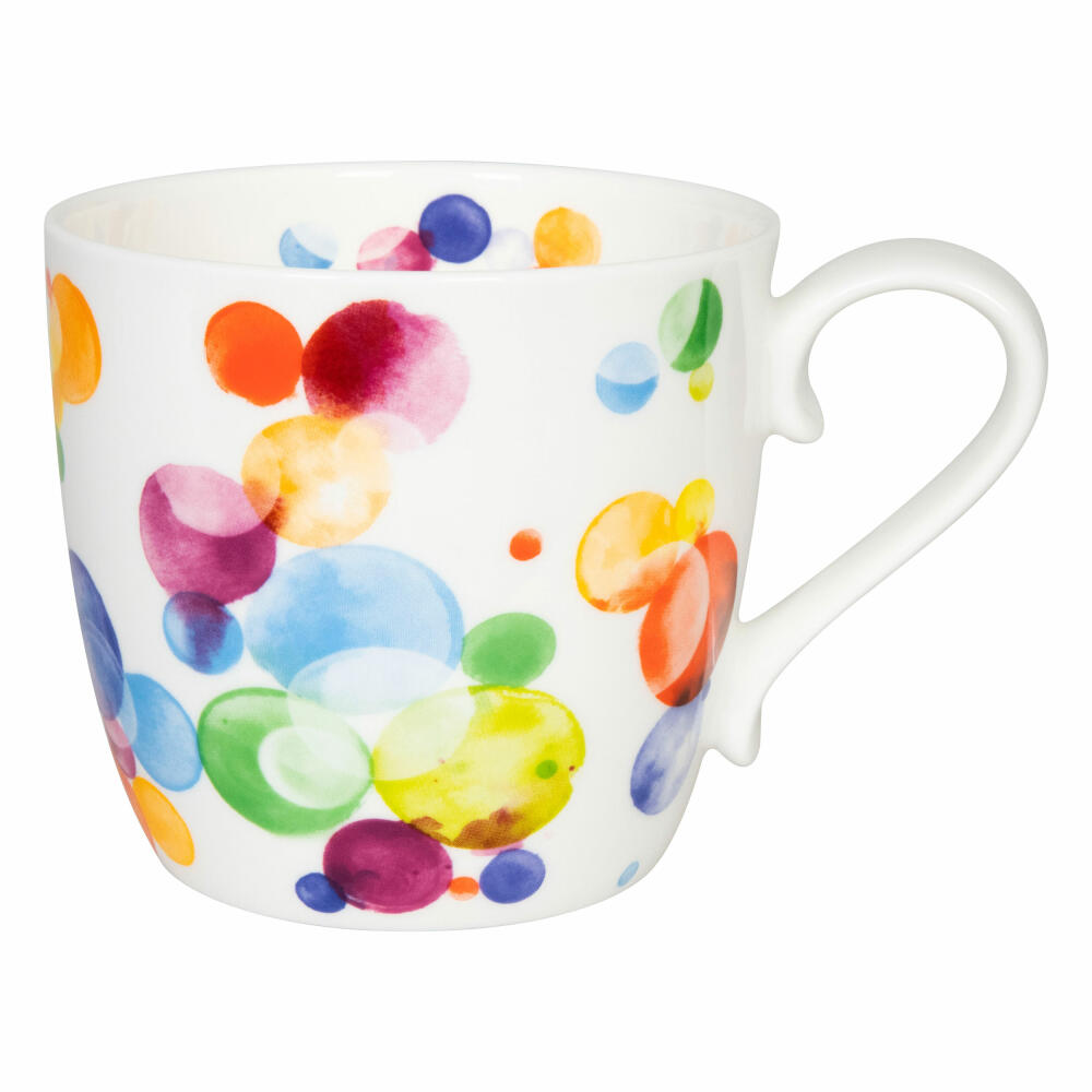 Könitz Becher Colourful Cast Bubbles, Tasse, Kaffeebecher, Porzellan, Bunt, 450 ml, 11 2 057 2708