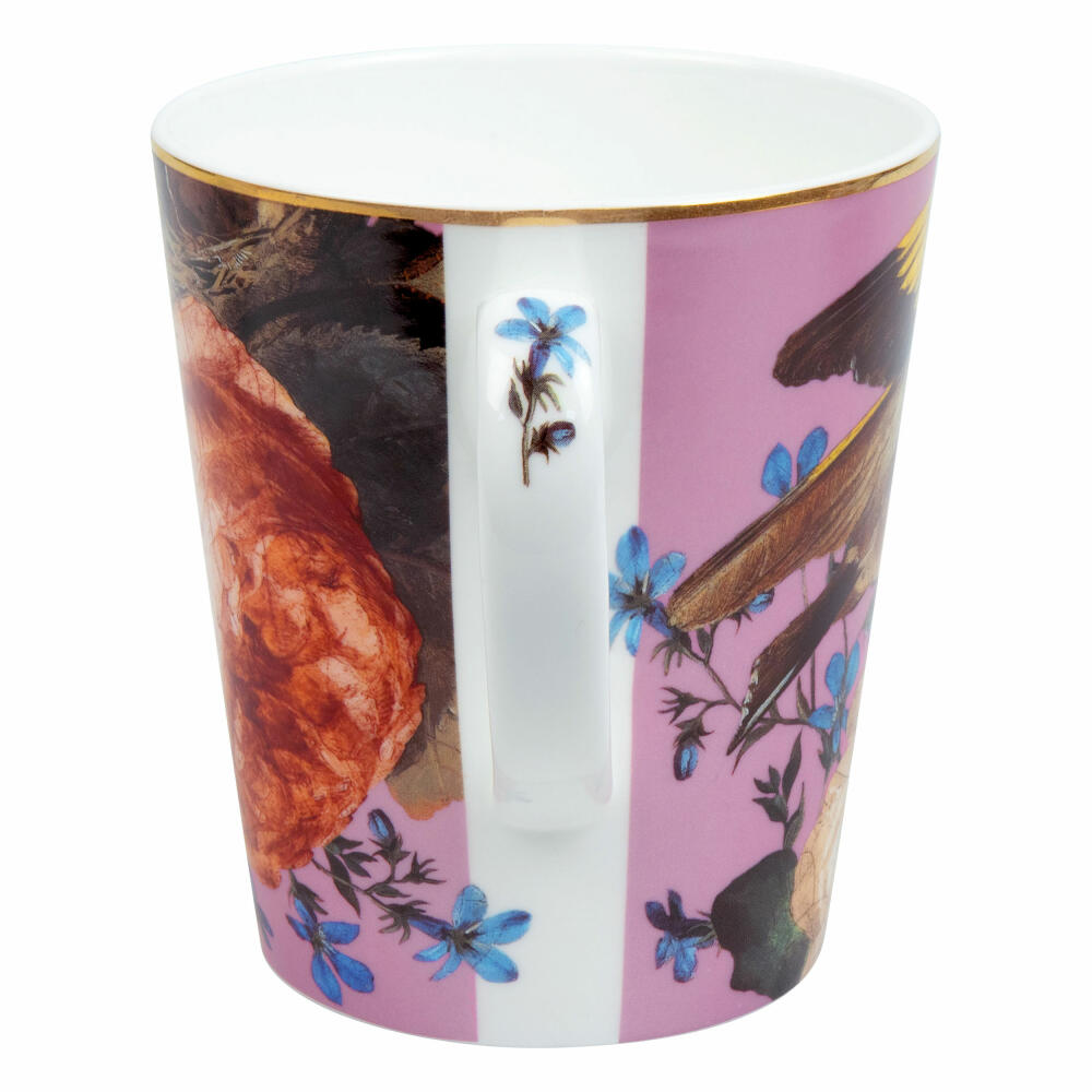 Könitz Becher Wunderbar Flourish - Rose, Tasse mit Geschenkbox, Bone China, 600 ml, 11 5 255 2757