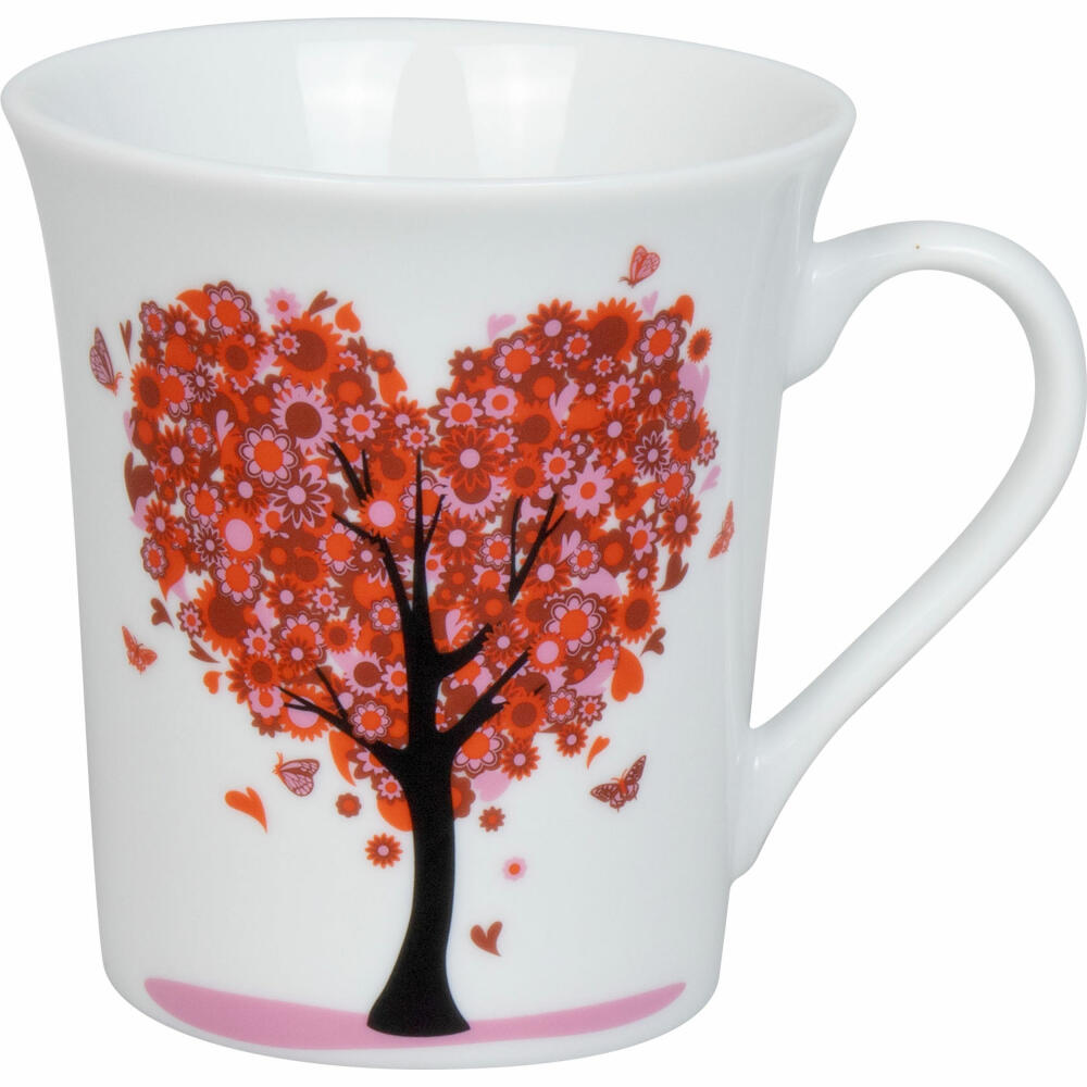 Könitz Mug Love Grows, Cup, Love, Porcelain, Red, 410 ml, 11 1 100 2739