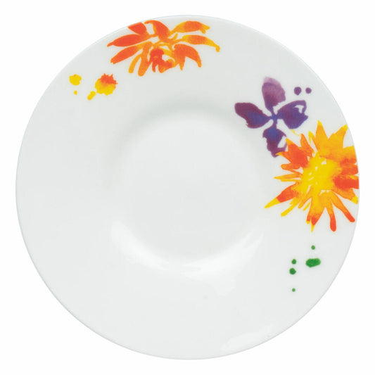 Könitz Espressotasse Victoria Lowe - Full Bloom mit Untertasse, Becher, Bone China, Bunt, 95 ml, 11 5 304 2369