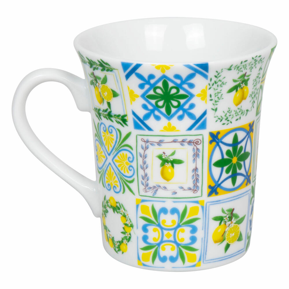 Könitz Mug Sicilian Pattern, Cup, Porcelain, Colorful, 410 ml, 11 1 100 2789