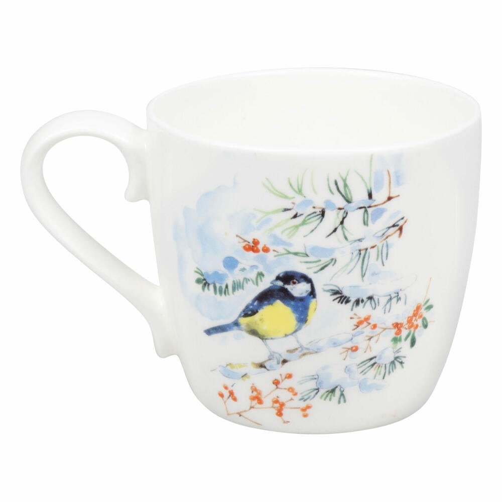 Könitz Mug Winter Bird, Cup, Bird, Bone China, Colorful, 450 ml, 11 2 057 2781