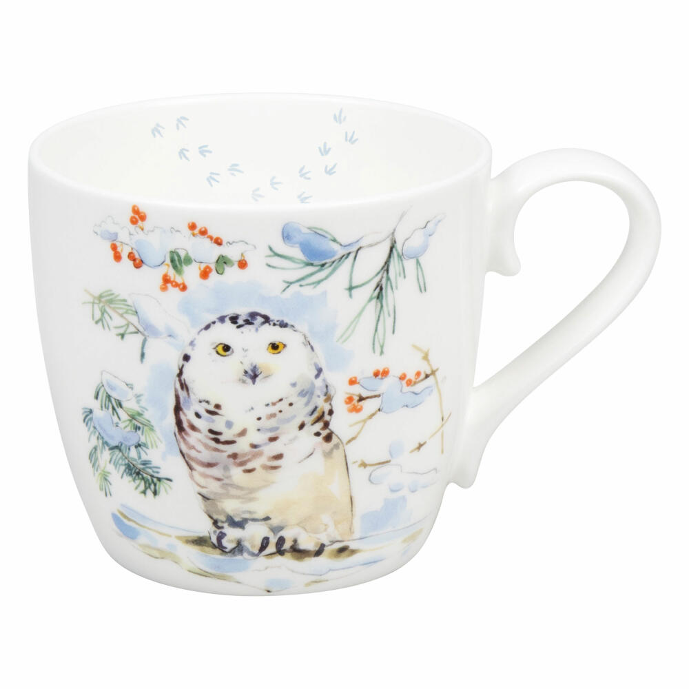 Könitz Mug Winter Owl, Cup, Owl, Bone China, Colorful, 450 ml, 11 2 057 2782