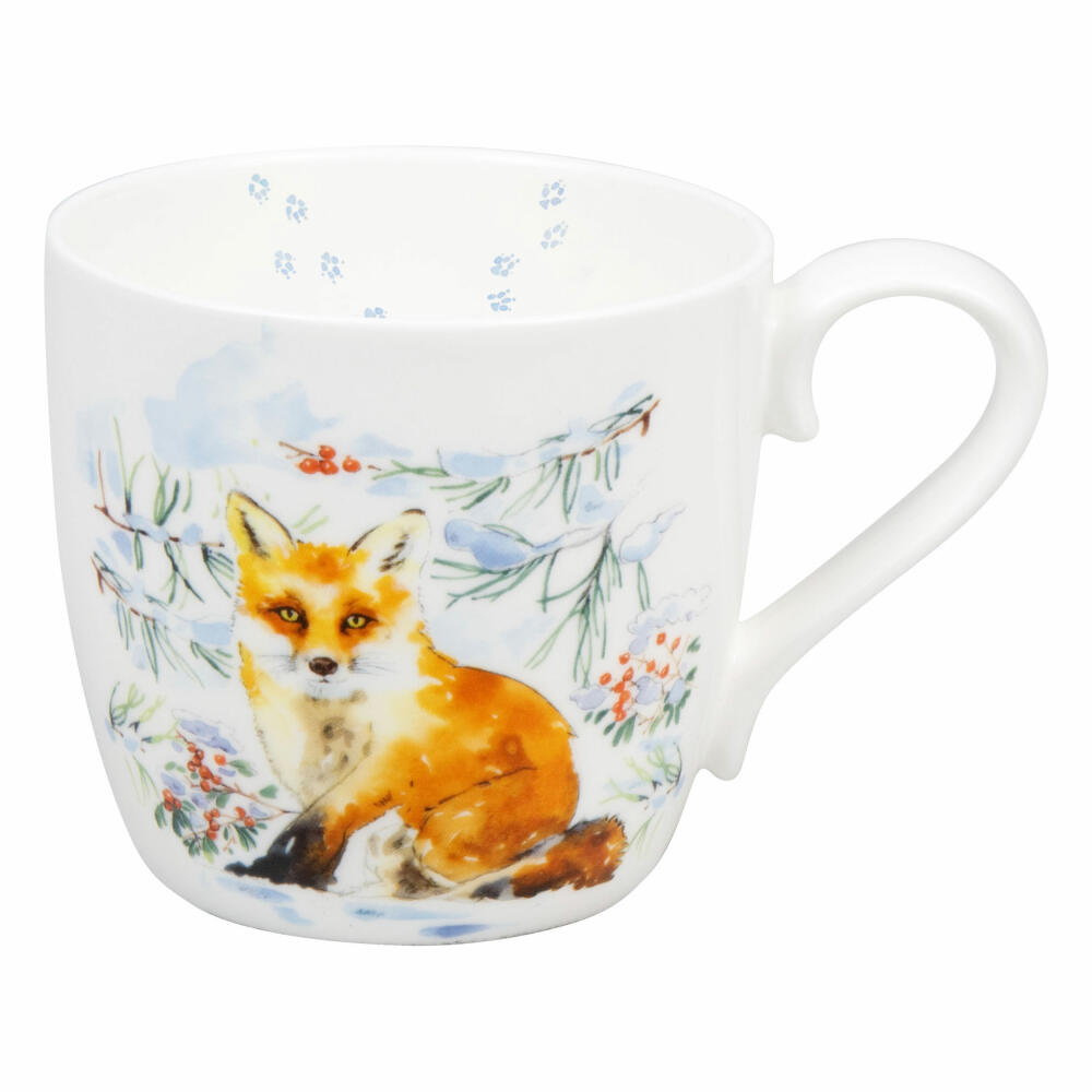Könitz Mug Winter Fox, Cup, Fox, Bone China, Colorful, 450 ml, 11 2 057 2783