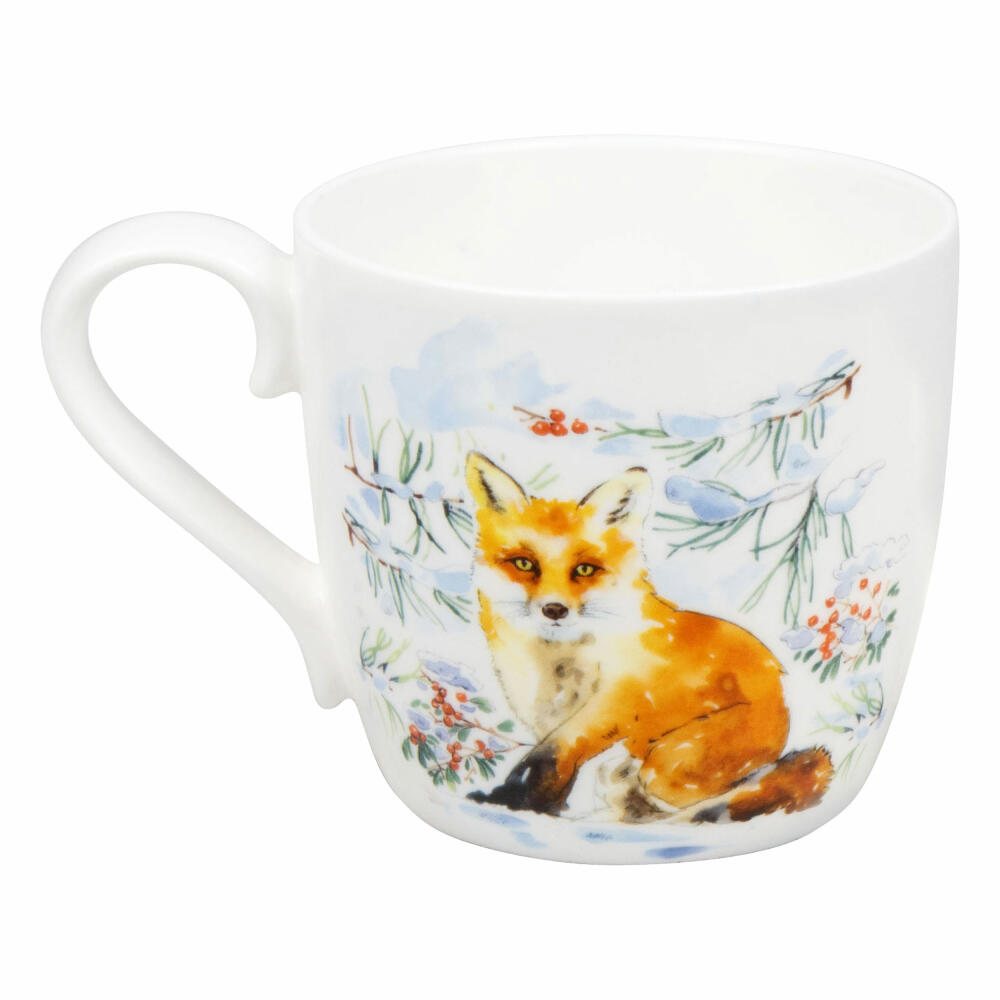 Könitz Mug Winter Fox, Cup, Fox, Bone China, Colorful, 450 ml, 11 2 057 2783