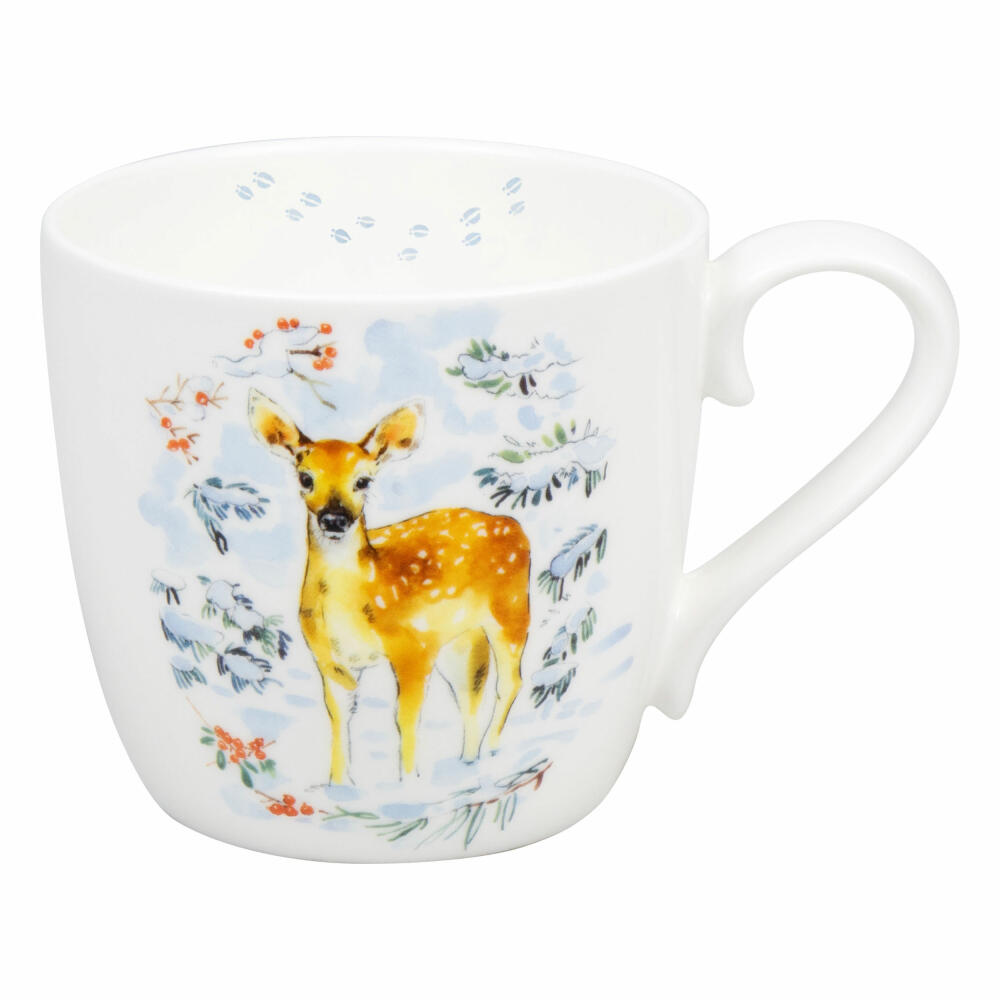 Könitz Mug Winter Fawn, Cup, Deer, Bone China, Colorful, 450 ml, 11 2 057 2784