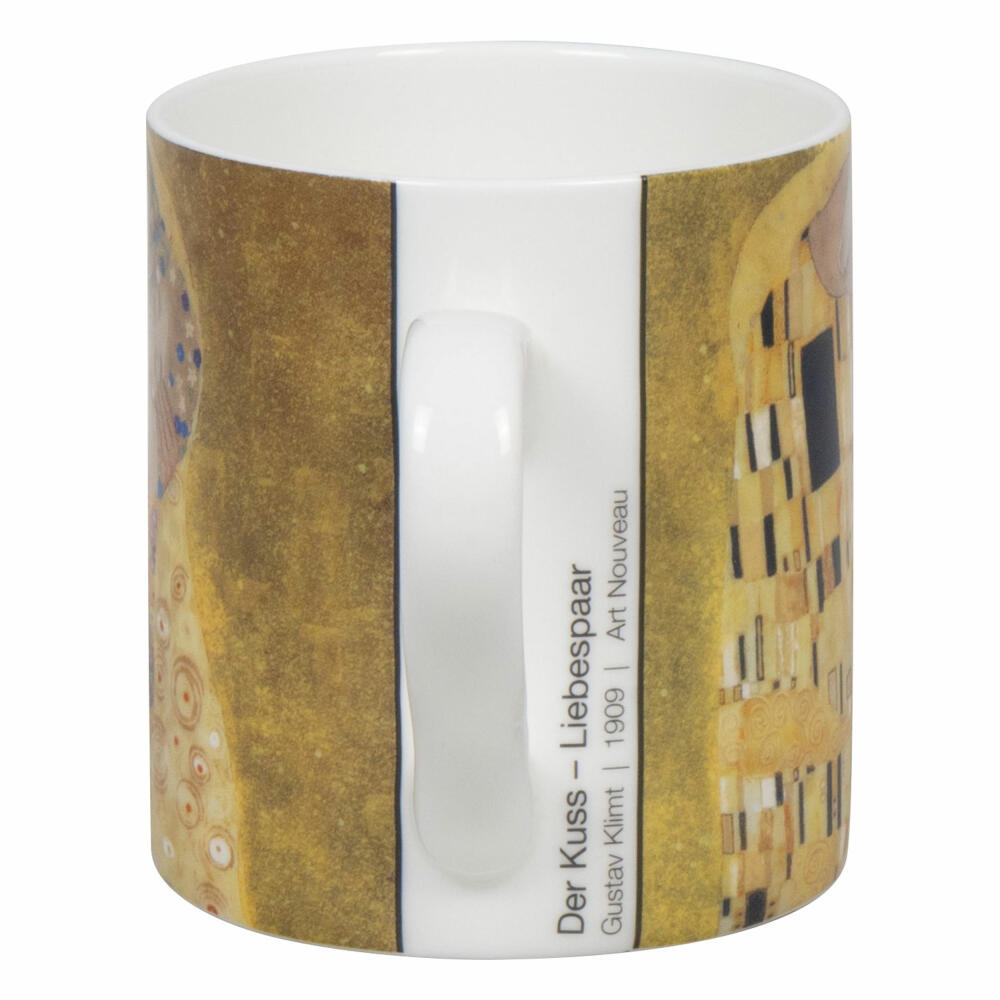 Könitz Mug The Kiss - Gustav Klimt, Cup, New Bone China, Colorful, 385 ml, 11 2 004 2765