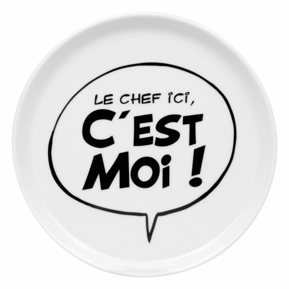 Könitz plate Coup Asterix - Le chef ici cest moi, porcelain, colorful, 20 cm, 11 4 20A 2774