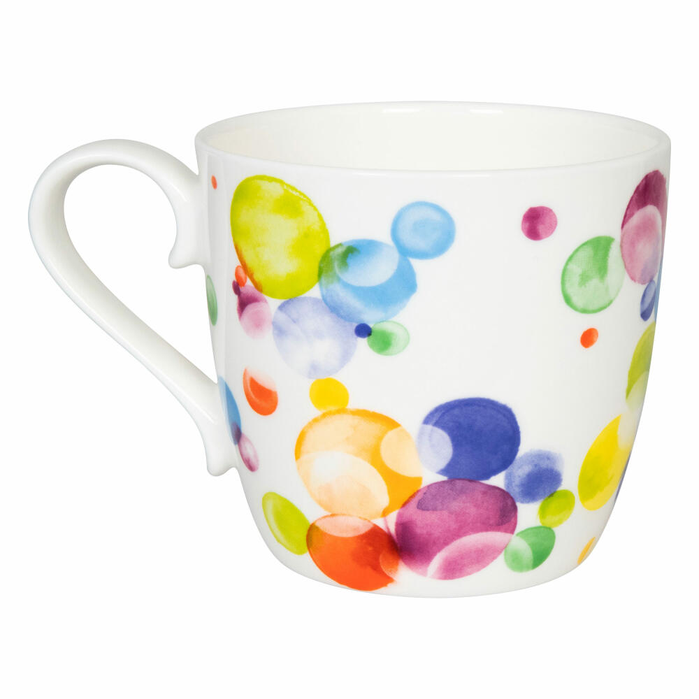 Könitz Mug Happy Birthday Bubbles, Cup, Bone China, Colorful, 450 ml, 11 2 057 2779