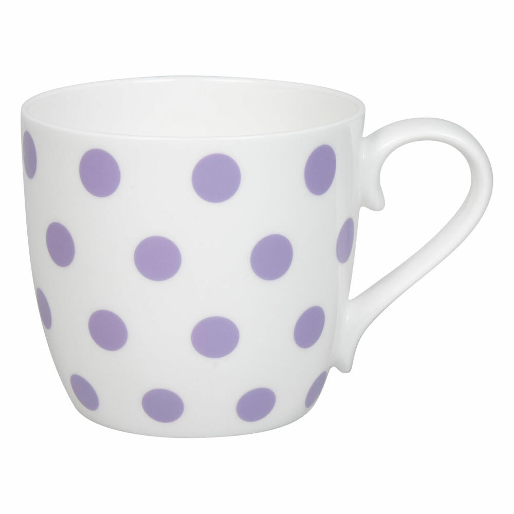 Könitz Becher Dots - Lilac, Cup, Bone China, Purple, 425 ml, 11 2 057 2815