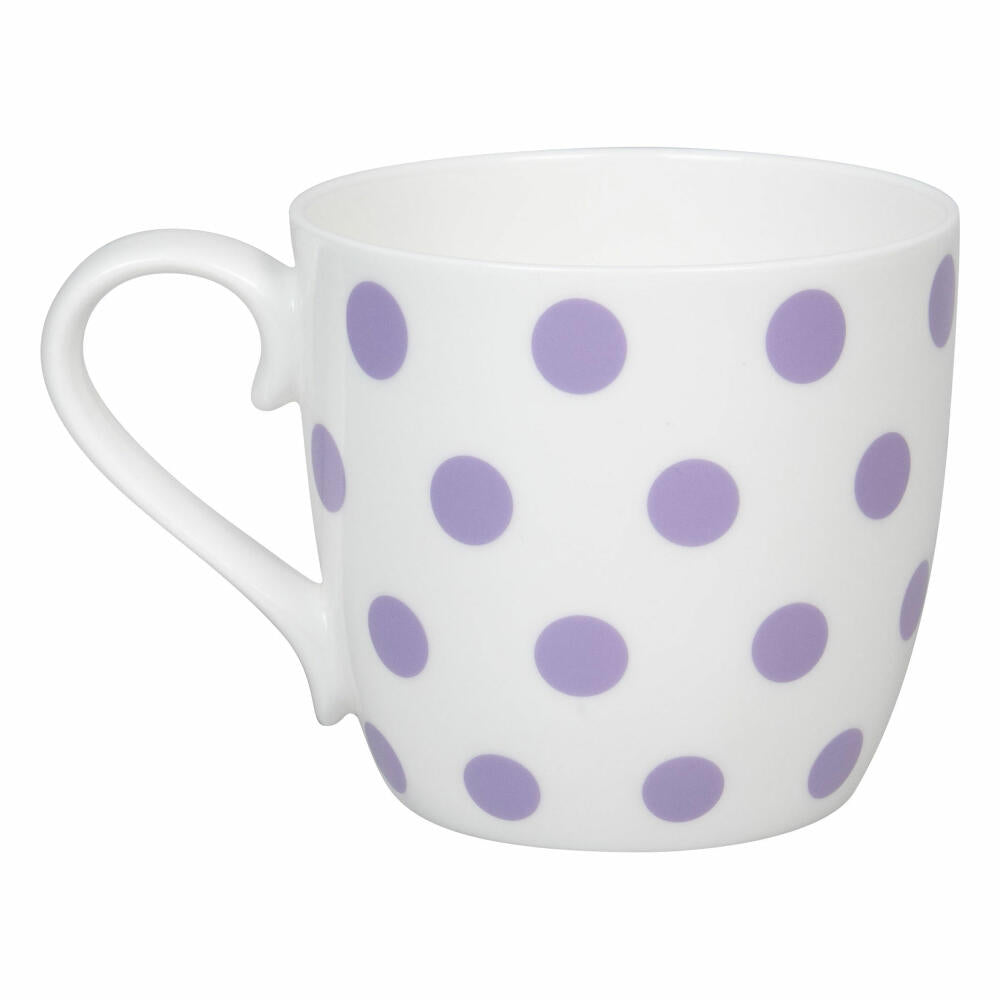 Könitz Becher Dots - Lilac, Cup, Bone China, Purple, 425 ml, 11 2 057 2815