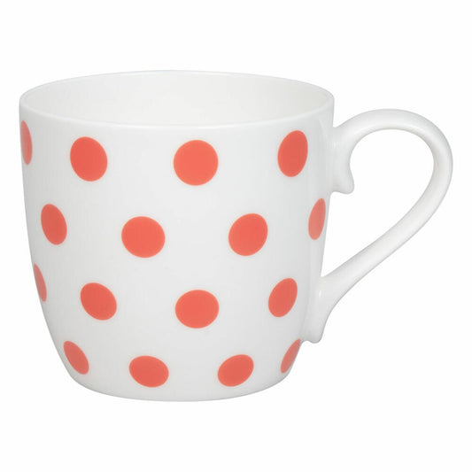 Könitz Becher Dots - Coral, Tasse, Bone China, Coral, 425 ml, 11 2 057 2820