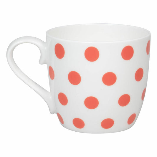 Könitz Becher Dots - Coral, Tasse, Bone China, Coral, 425 ml, 11 2 057 2820