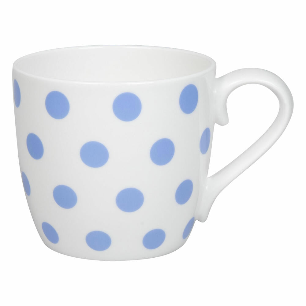 Könitz Mug Dots - Creamblue, cup, bone china, blue, 425 ml, 11 2 057 2822