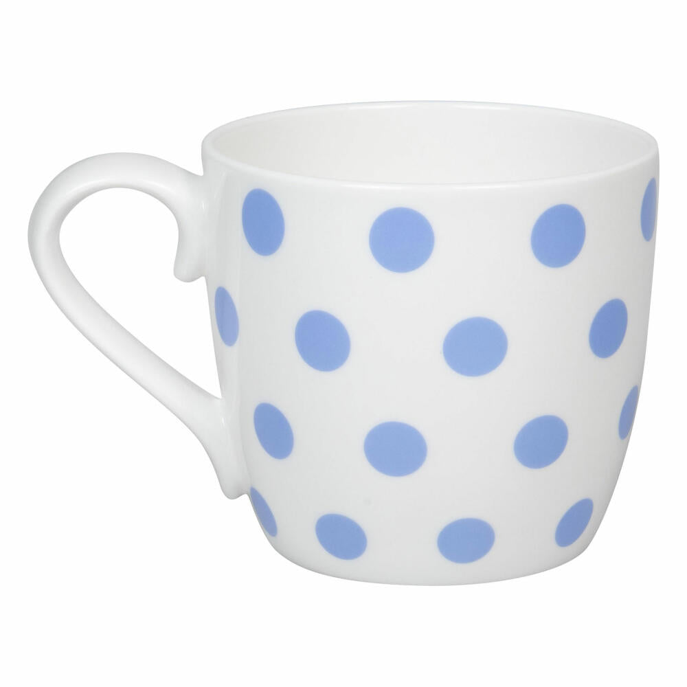 Könitz Mug Dots - Creamblue, cup, bone china, blue, 425 ml, 11 2 057 2822