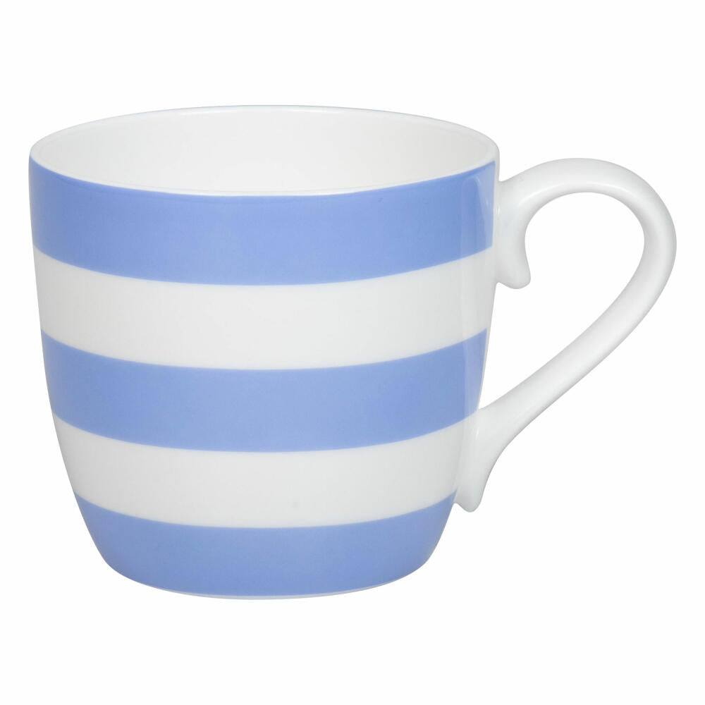 Könitz Mug Stripes - Creamblue, Cup, Bone China, Blue, 425 ml, 11 2 057 2827